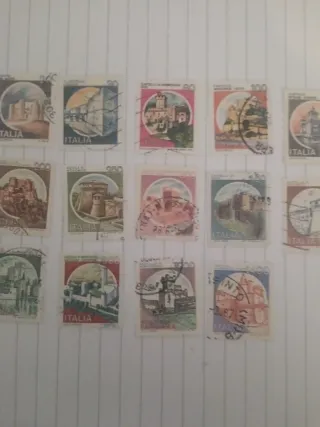 Francobolli Castelli Italiani Anni '70