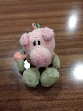 Porta-chaves Nici porco rosa