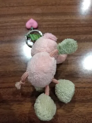 Porta-chaves Nici porco rosa