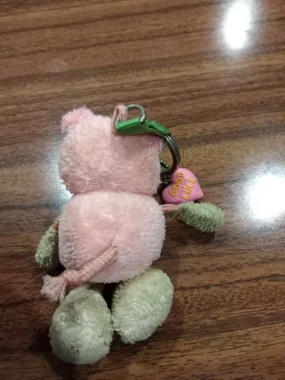 Porta-chaves Nici porco rosa