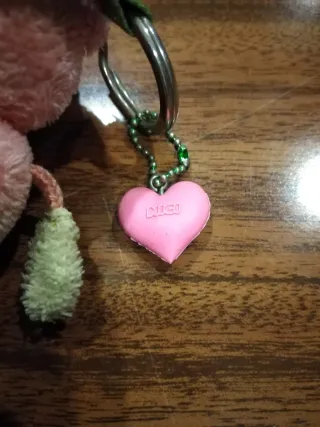 Porta-chaves Nici porco rosa