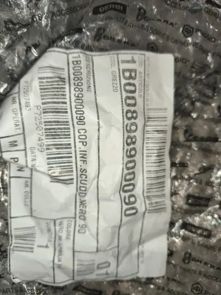 Tapa frontal Piaggio MP3 400 530 HPE