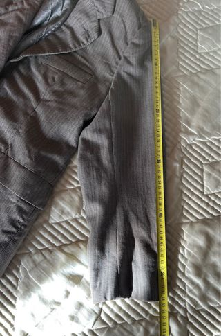 Americana vintage de hombre gris