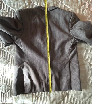 Americana vintage de hombre gris