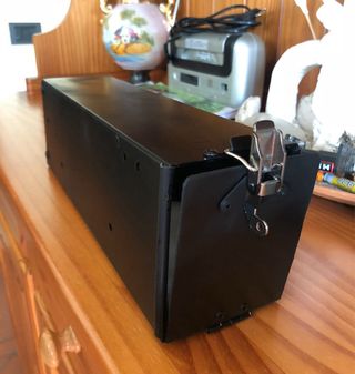 Porta attrezzi moto alluminio