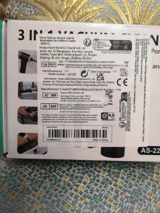 Mini Aspiradora 3 en 1