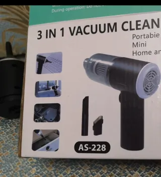 Mini Aspiradora 3 en 1