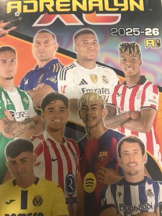 Lote de cromos Adrenalyn 2025-26 para Luis