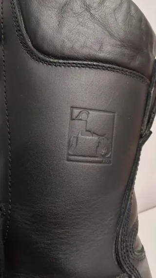 Botas de seguridad Jolly Negras Cremallera y Cordo