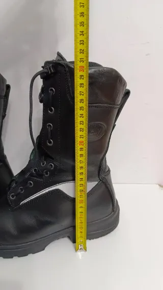 Botas de seguridad Jolly Negras Cremallera y Cordo