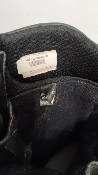 Botas de seguridad Jolly Negras Cremallera y Cordo