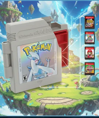 Caja Guardajuegos Retro Nintendo Switch