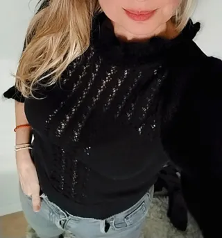 Jersey Rouje Negro Talla S