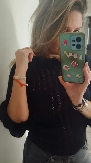 Jersey Rouje Negro Talla S