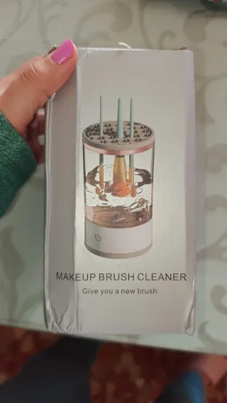 Limpiador Eléctrico de Brochas de Maquillaje
