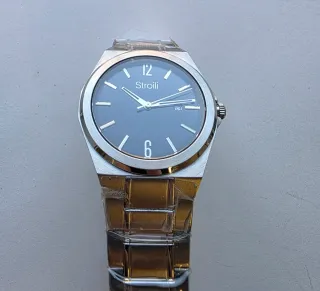 Orologio Stroili Uomo Nero Argento