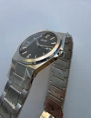 Orologio Stroili Uomo Nero Argento