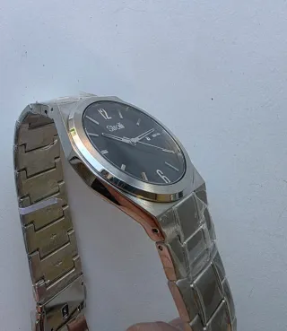 Orologio Stroili Uomo Nero Argento