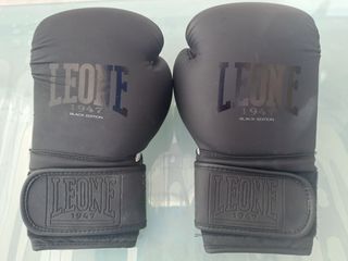 Guantes Boxeo Leone 1947 Negros 12 Onzas Talla L