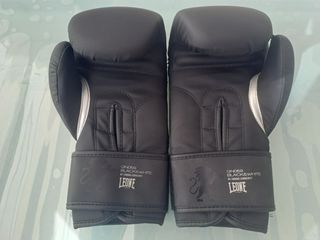 Guantes Boxeo Leone 1947 Negros 12 Onzas Talla L