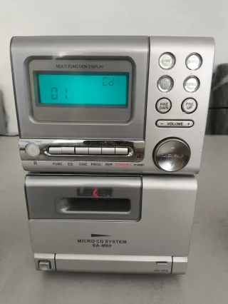 Mini cadena LEICER CD, Radio, Cassette