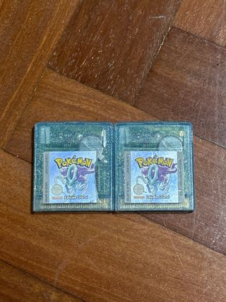 2 juegos ‘Pokemon Edicion Crital’ Game Boy Color