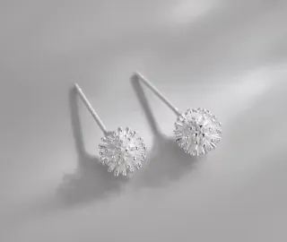 Mini Pendientes de plata