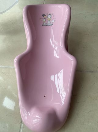 Riduttore vaschetta neonato rosa