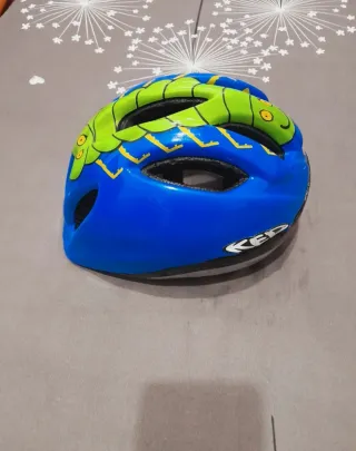Casco bici infantil azul