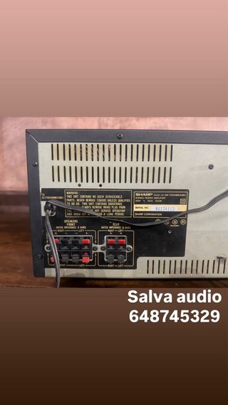 Etapa de Potencia Sharp System-7700