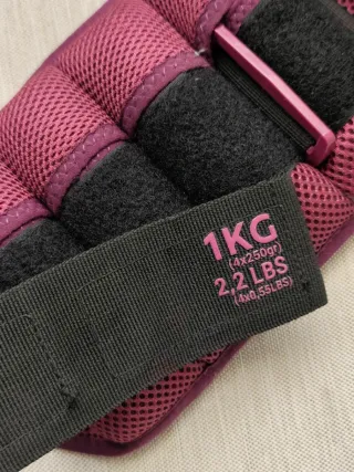 Pesas tobilleras Decathlon