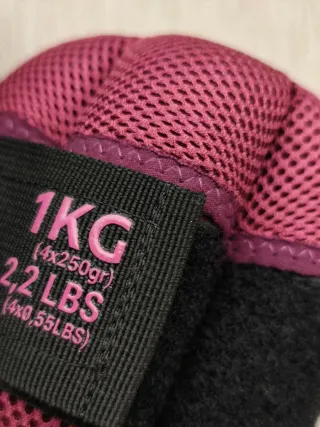 Pesas tobilleras Decathlon