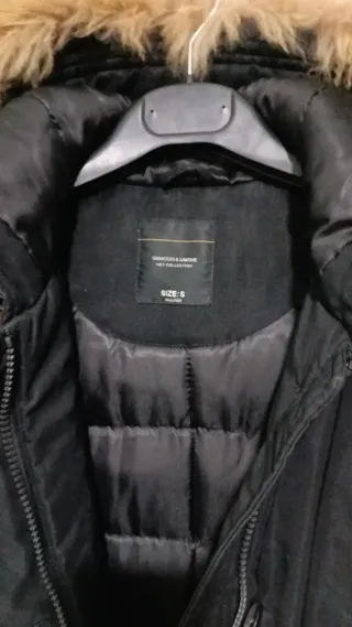 Giacca donna con cappuccio e pelliccia