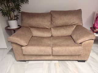 Sofá 3 plazas + sofa 2 plazas color beige