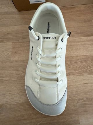 Zapatos barefoot Hobibear beige/gris
