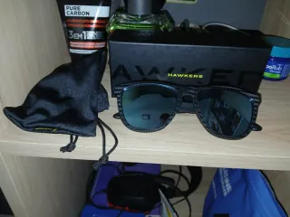 Gafas de sol Hawkers negras y azules