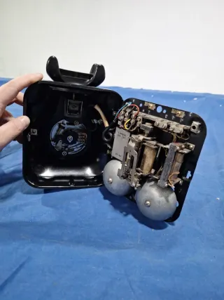 Teléfono antiguo Telefonica negro