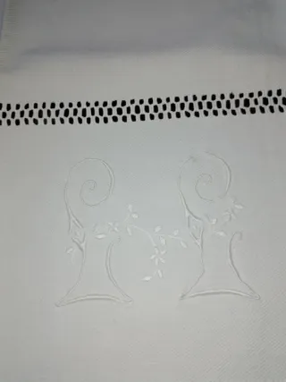 Asciugamano antico in lino