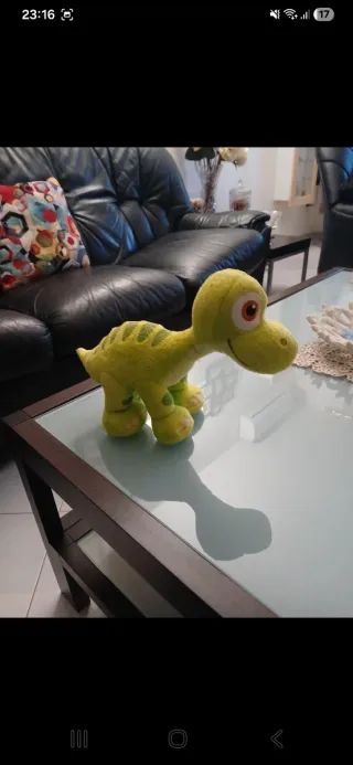 Peluche Dinosauro Verde