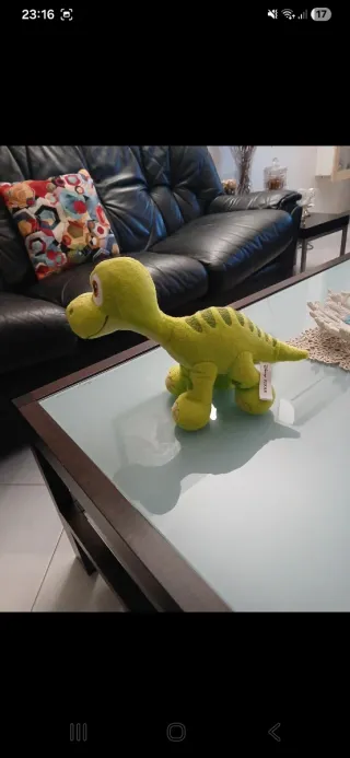 Peluche Dinosauro Verde