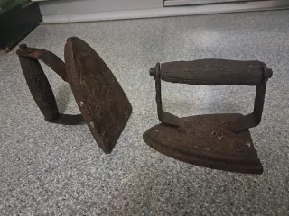 Planchas de carbon vintage