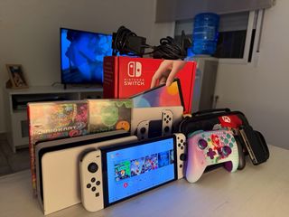 Nintendo Switch OLED Blanca