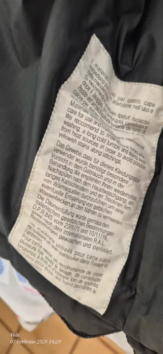 Piumino Smanicato Unisex Grigio