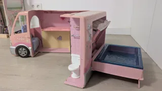 Caravana Barbie Rosa