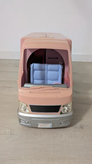 Caravana Barbie Rosa