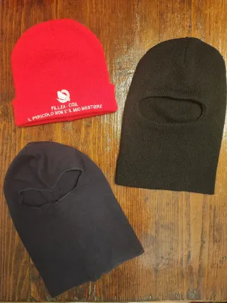 Set invernale cappello e passamontagna