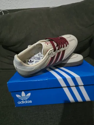 Adidas Samba OG Unisex Beige/Rojo