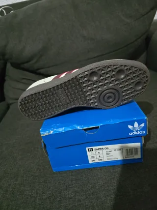 Adidas Samba OG Unisex Beige/Rojo