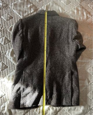 Americana vintage hombre marrón jaspeada