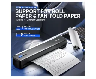 Impresora Térmica A4 Polono Portátil